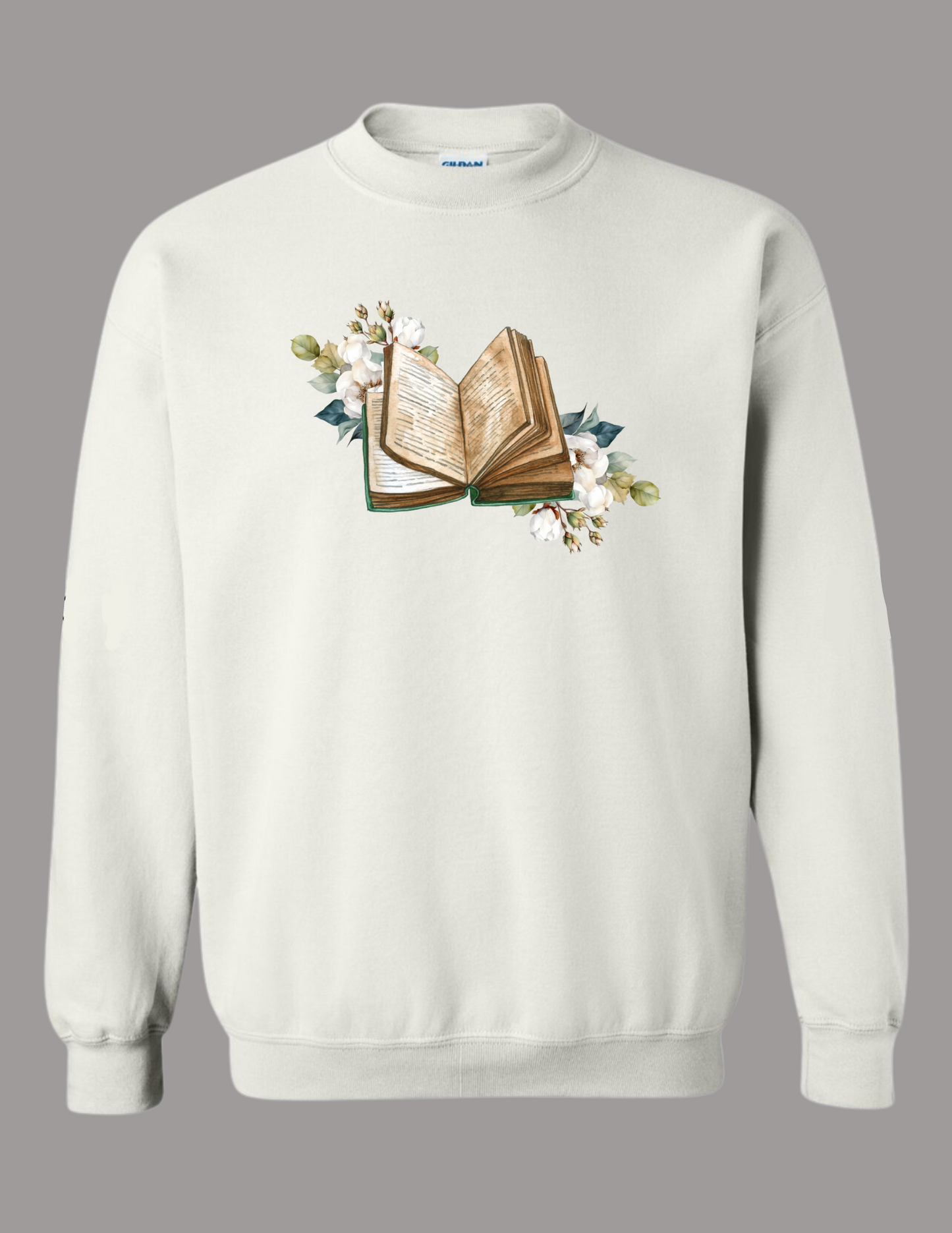 Vintage Blooms & Pages Sweatshirt