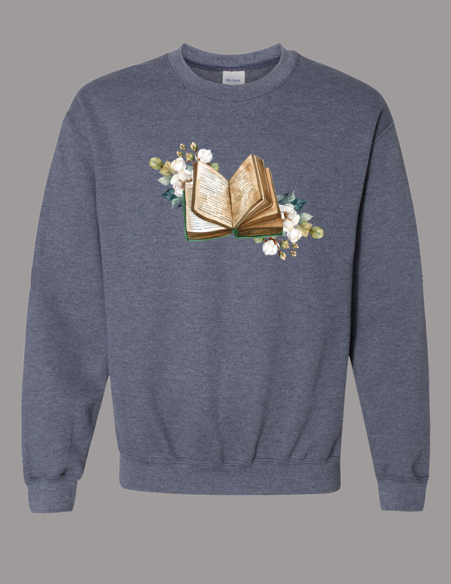 Vintage Blooms & Pages Sweatshirt