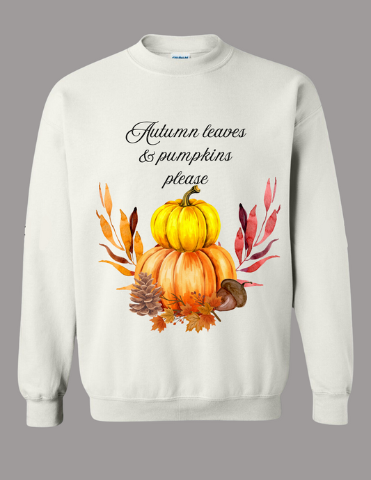 Autumn Leaves & Pumkins Please