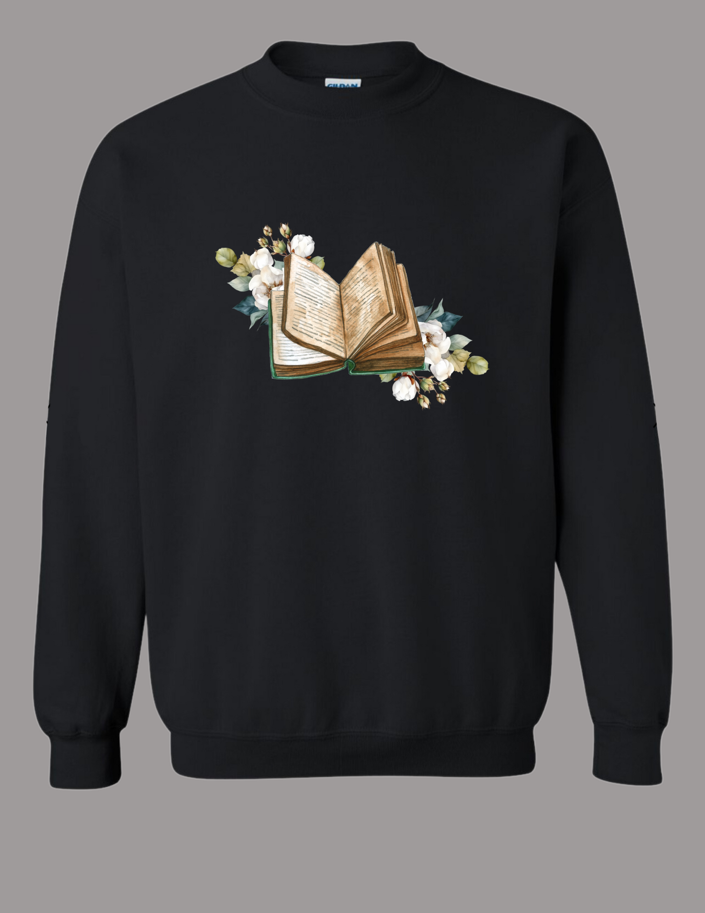 Vintage Blooms & Pages Sweatshirt